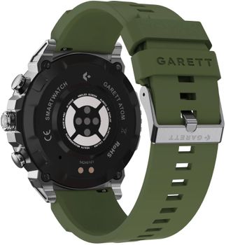 Smartwatch męski Garett Atom Srebrny Stalowy (8).jpg